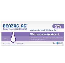 Benzac 温和控油去痘5%凝胶 50g