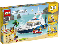 LEGO 乐高 创意百变组 Creator 31083 巡航大历险(赠拼砌包)