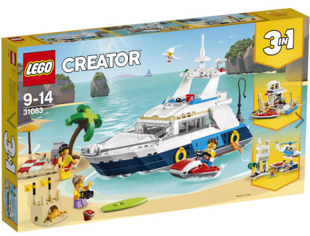 LEGO 乐高 31083 开箱及三种造型分享
