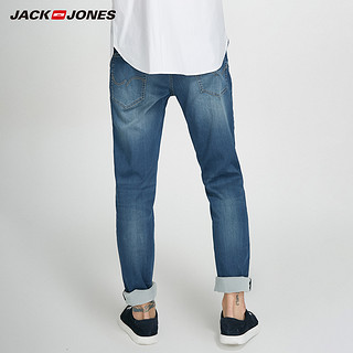 JackJones 杰克琼斯 218232523 男士小脚牛仔裤