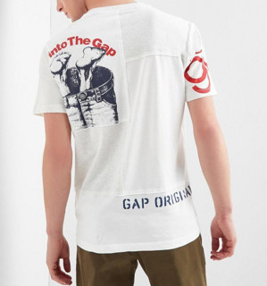 Gap 盖璞  Logo Remix系列 227583 男士纯棉T恤