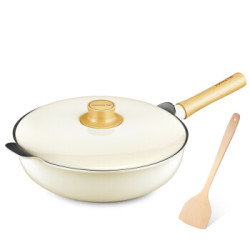 Joyoung 九阳 LT3255D 轻奢派不粘炒锅 32cm