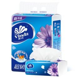 Vinda 维达 超韧系列 3层120抽*4包 大规格 *15件