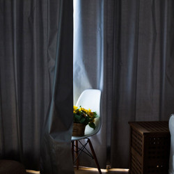 FOOJO  防紫外线全遮光卧室成品窗帘  1.9米*2.6米 *3件