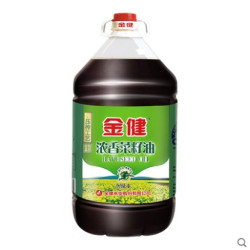 金健 物理压榨 浓香菜籽油 4L *2件
