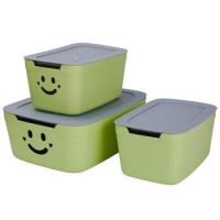 家杰 JJ-SN101 塑料整理箱 3件套 *3件 +凑单品