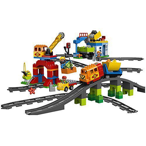 “火车控”宝宝的必备玩物—Lego 乐高 10508 豪华火车套装