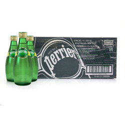 Perrier 巴黎水 原味 含气矿泉水 330ml*24 *2件