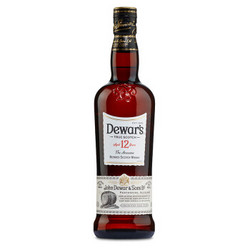 Dewar′s 帝王 12年 威士忌 700ml *3件