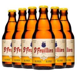 St-Feuillien 圣佛洋 金啤酒 330ml*6瓶 *3件