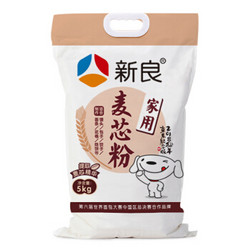 新良 中筋面粉 家用麦芯粉 5kg *16件