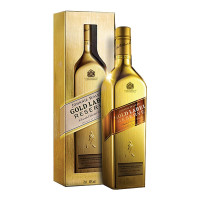 JOHNNIE WALKER 尊尼获加 洋酒 威士忌 金方 金牌 调配型苏格兰威士忌 750ml