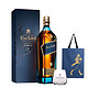 京东PLUS会员：JOHNNIE WALKER 尊尼获加 蓝牌 苏格兰威士忌 700ml 蓝方礼盒装 送威士忌圆杯