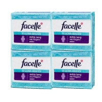 16日0点:facelle 日用量多卫生巾4滴 28mm*12片*4包 *2件