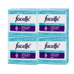 facelle 日用量多卫生巾4滴 28mm*12片*4包  *2件
