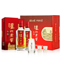 限东北、限西北：泸州老窖 特曲 52度 500ml*2瓶 礼盒装