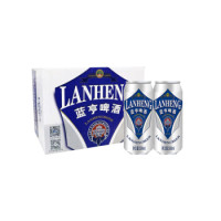 京东PLUS会员:LANHENG 蓝亨 经典啤酒 10度 500ml*12听 *8件