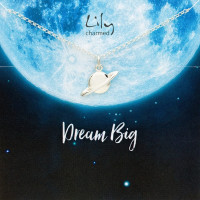 16日0点、历史低价：Lily Charmed 梦想家 银色星球925银项链/简约锁骨链  *3件