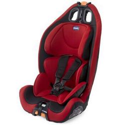 意大利Chicco智高 宝宝儿童车载座椅 Gro-up123 成长哆来咪汽车安全座椅(红色) 3C CHIC07079583780170