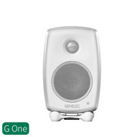 Genelec 真力 G One G1 HIFI有源音箱 极地白