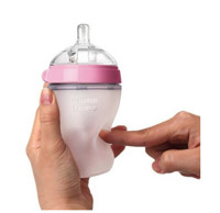 移动端：Comotomo 可么多么 婴儿全硅胶防摔奶瓶  250ML 两个装 *2件