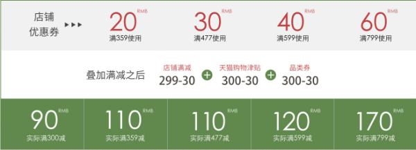 天猫 嫚熙旗舰店 内衣孕产用品大促
