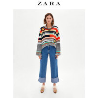 ZARA TRF 05520809400 女士宽腿牛仔裤