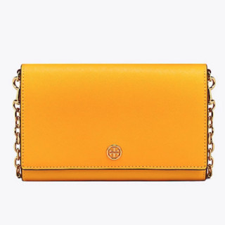 TORY BURCH 汤丽柏琦 ROBINSON 45257 女士斜挎钱包 黑色 45257 018