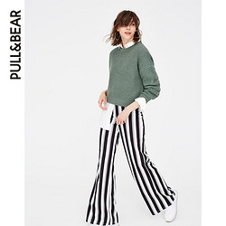 PULL&BEAR 05559306 女士落肩针织衫