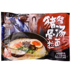 AJISEN RAMEN 味千拉面 猪猪骨汤拉面（4人份）（半干面） 610g