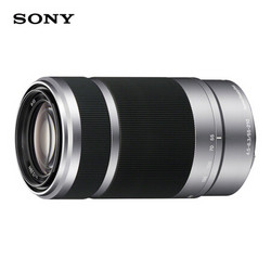 索尼E 55-210mm f/4.5-6.3 OSS APS-C画幅远摄大变焦微单相机镜头 银色E卡口