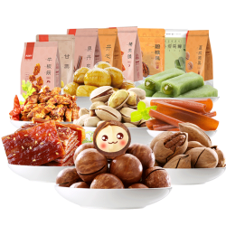 良品铺子 乐逍遥零食大礼包 