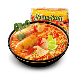 yumyum 养养牌 酸辣虾味浓汤面 70g*5包*6袋