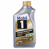 Mobil 美孚 1号 全合成机油 长效EP 10W-30 SN 级 1QT *11件