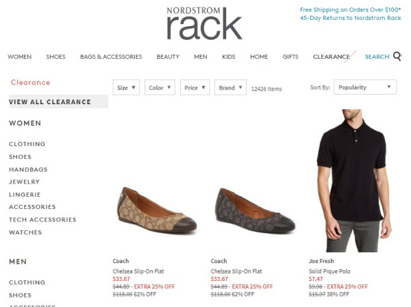 NORDSTROM rack 清仓促销专场