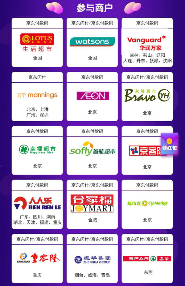 京东支付 618线下支付攻略