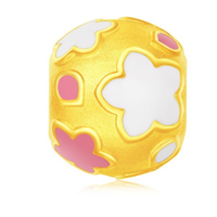 CHOW TAI FOOK 周大福 R20748 桃花转运珠 0.8克