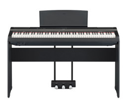 YAMAHA 雅马哈 P-125 电子数码钢琴88键重锤 黑色