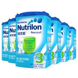 Nutrilon 诺优能 婴儿配方奶粉 中文版 3段 800g 6罐装