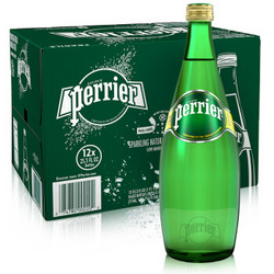 perrier 巴黎水 气泡矿泉水  玻璃瓶装  750ML*12瓶 *3件 +凑单品