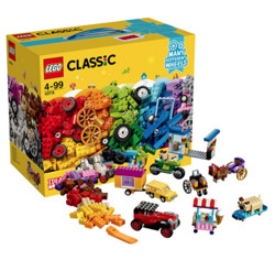 LEGO 乐高 Classic经典创意系列 多轮创意拼砌 塑料玩具 LEGC10715 4岁以上 200块以上