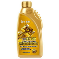 京安途（Jauto）全合成机油 5W-30 API认证配方 金装 SN级 1升装 美国原装进口