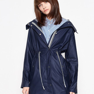 ESPRIT 028CC1G003 女士抽绳收腰连帽长袖外套