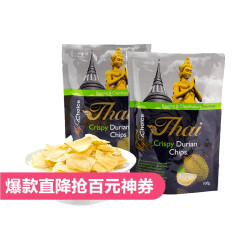 my choice thai 金枕头榴莲干脆片 100g*2 *5件