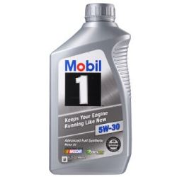 Mobil 美孚 美孚1号 SN 5W-30 全合成机油 946ml 美国原装进口 *11件
