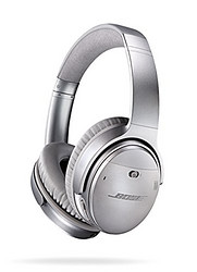 新低1899元 Bose 蓝牙耳机 QuietComfort QC35 银色/无线蓝牙耳机/降噪耳机