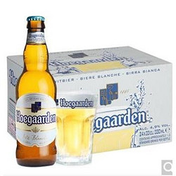 Hoegaarden 福佳 白啤酒 330ml*24瓶+6瓶