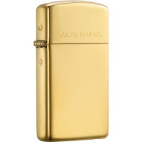 ZIPPO 之宝 1654 纤巧铜刻镜子 防风火机