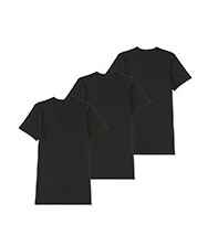 UNIQLO 优衣库 COTTON 404420 男款V领短袖T恤 3件装