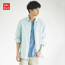 优衣库 UNIQLO 优衣库 404406  男士长袖衬衫